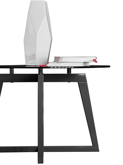 Стеклянный стол Рилле-445 (серый графит) в Вологде - изображение 3