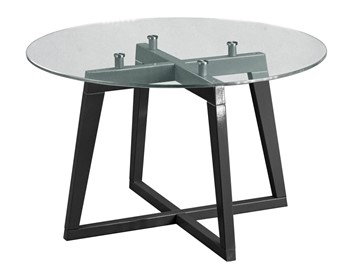 Стеклянный стол Рилле-445 (серый графит) в Вологде - предосмотр