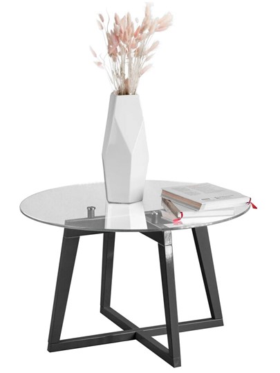 Стеклянный стол Рилле-445 (серый графит) в Вологде - изображение 4