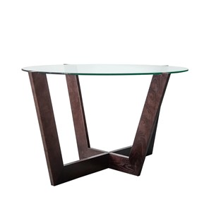 Овальный стол Оникс-6, Венге/Прозрачное стекло в Вологде - предосмотр