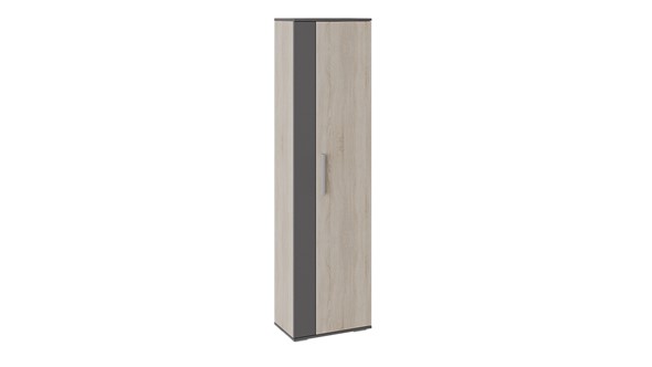 Шкаф 2-х дверный Нуар (Фон серый/Дуб сонома) в Вологде - изображение
