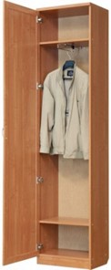 Шкаф распашной 107 с выдвижной штангой, цвет Венге в Вологде - предосмотр 1