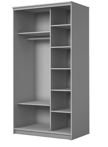 Шкаф 2-х дверный "Лист малый" ХИТ 22-12-66-18 Белый в Вологде - изображение 1