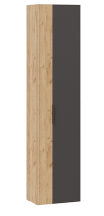 Комбинированный шкаф Асти (Дуб крафт золотой/Антрацит) в Вологде - изображение