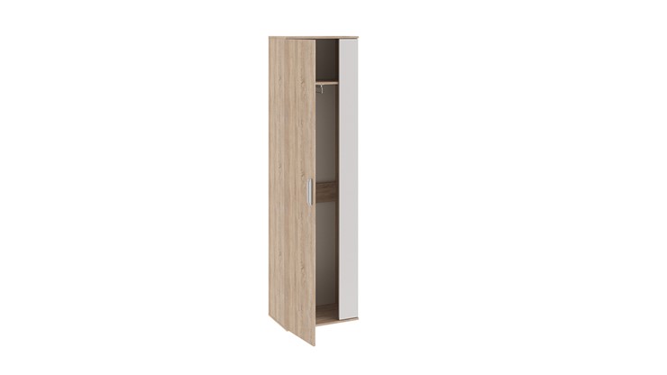 Шкаф 2-х дверный Эрика (Дуб сонома/Белый) в Вологде - изображение 1