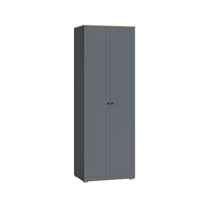 Шкаф 2-х дверный Остин 13.224, Серый в Вологде - изображение