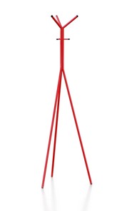 Вешалка для одежды Крауз-11, цвет красный в Вологде