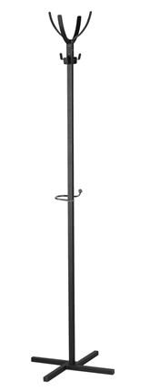 Вешалка для одежды Крауз-6, цвет черный в Вологде - изображение