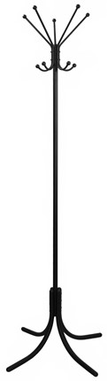 Напольная вешалка КР-10Л, цвет черный в Вологде - изображение