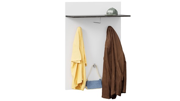 Вешалка для одежды Ханна (Белый Ясень, Ателье темный) в Вологде - изображение