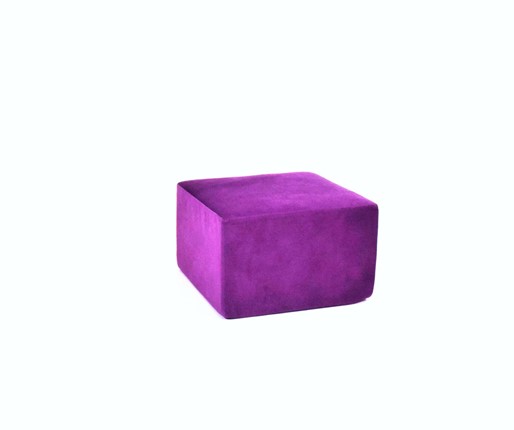 Пуф Тетрис 50х50, фиолетовый в Вологде - изображение
