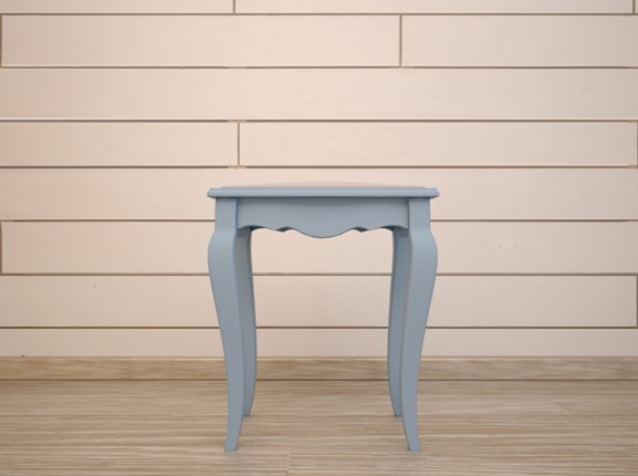 Табурет Leontina с мягким сиденьем (ST9313B) Голубой в Вологде - изображение