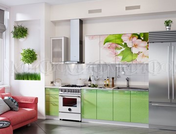 Гарнитур кухонный фотопечать Яблоневый цвет 1,7 в Вологде - предосмотр