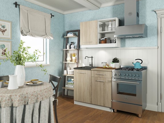 Готовая кухня Алиса Мини 1000 в Вологде - изображение