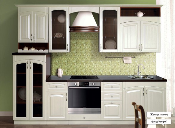 Модульная кухня Кантри 2800 в Вологде - изображение