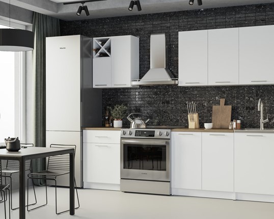 Готовая кухня Милана 1,9 м (Белый) в Вологде - изображение