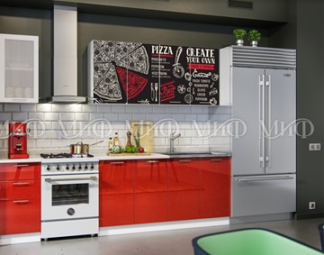 Гарнитур кухонный фотопечать Пицца 2,0 в Вологде - предосмотр