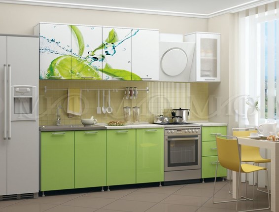 Кухонный гарнитур фотопечать Лайм 1,8 в Вологде - изображение