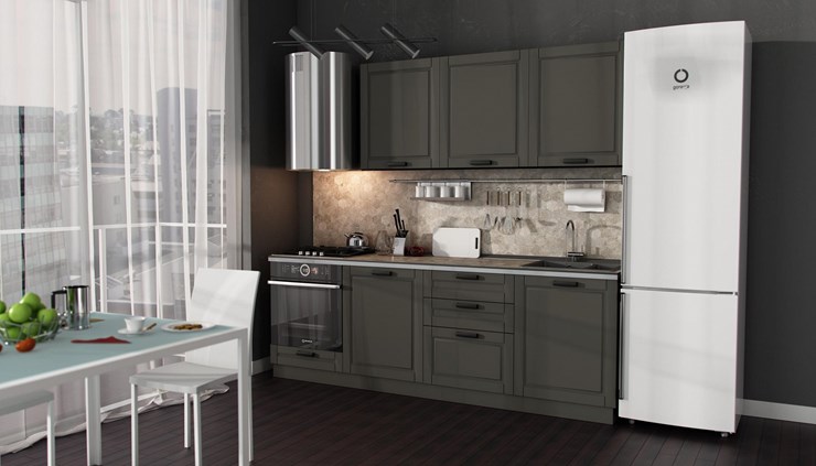 Модульный кухонный гарнитур Мокка, цвет сандаун в Вологде - изображение