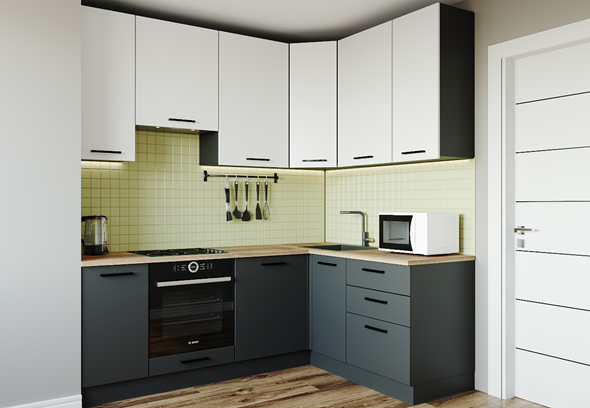 Кухонный угловой гарнитур Вегас-2200х1600 в Вологде - изображение