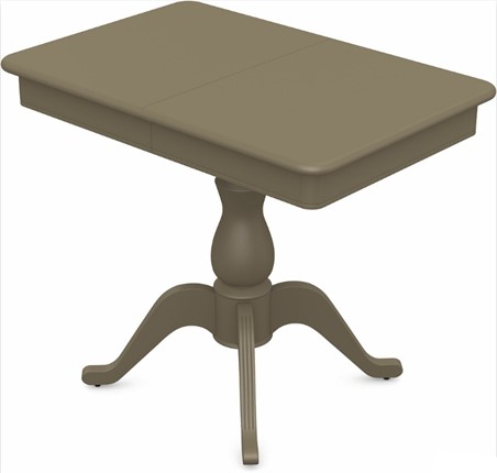 Обеденный раздвижной стол Фабрицио-1 исп. Мини 1100, Тон 40 (Морилка/Эмаль) в Вологде - изображение