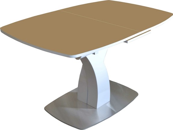 Кухонный стол раскладной Нотр-Дам (стекло) в Вологде - изображение