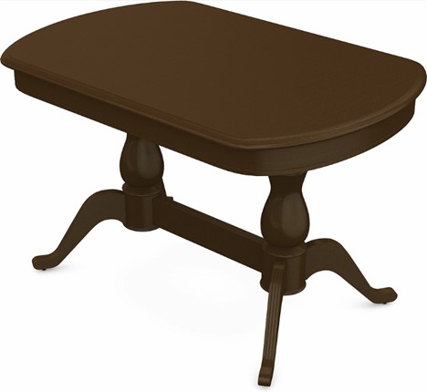 Кухонный раскладной стол Фабрицио-2 исп. Мыло 1400, Тон 4 (Морилка/Эмаль) в Вологде - изображение