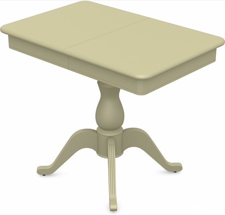 Кухонный стол раскладной Фабрицио-1 исп. Мини 1100, Тон 10 (Морилка/Эмаль) в Вологде - изображение