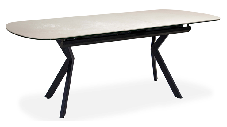 Раздвижной стол Шамони 3CX 180х95 (Oxide Avorio/Графит) в Вологде - изображение 1