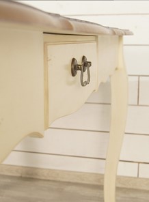 Стол кухонный Leontina с ящиком (ST9337M) Бежевый в Вологде - предосмотр 3