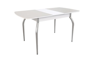 Кухонный раскладной стол Танго, белый/белый в Вологде - предосмотр 1