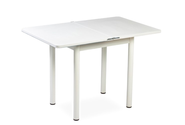 Кухонный пристенный стол СПА-02 СТФ, белый/фотопечать лазурит/опоры белый в Вологде - изображение 1