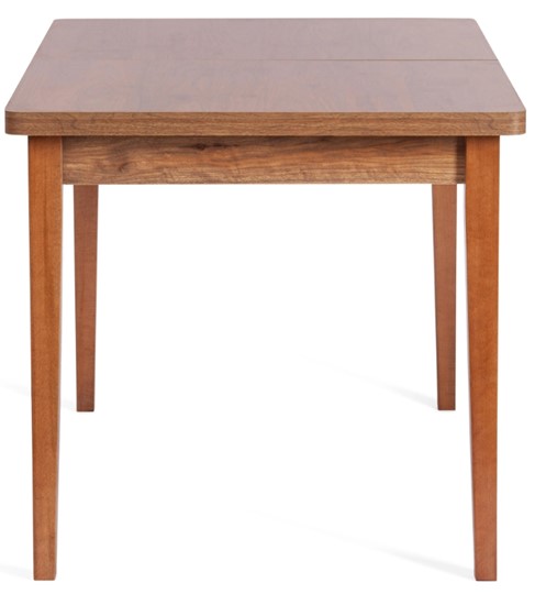 Кухонный стол раздвижной AISHA (mod. 1151) ЛДСП+меламин/дерево граб, 130+35х80х75, walnut (орех) в Вологде - изображение 1