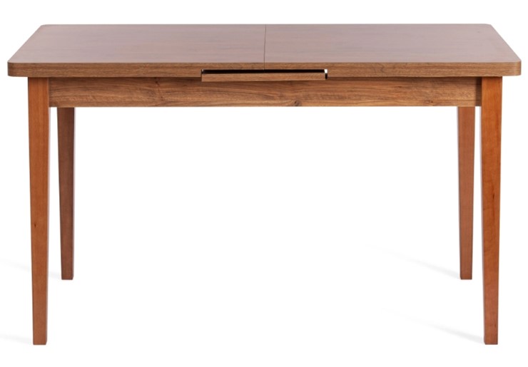 Кухонный стол раздвижной AISHA (mod. 1151) ЛДСП+меламин/дерево граб, 130+35х80х75, walnut (орех) в Вологде - изображение 2