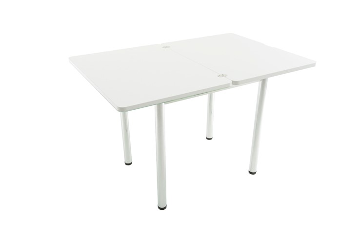 Кухонный стол раскладной Бари дерево №8 (Exclusive h174/белый) в Вологде - изображение 3