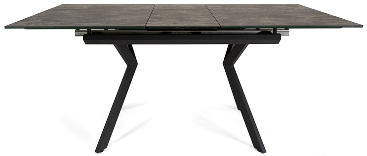 Кухонный стол раздвижной Бордо 1CX 140х85 (Oxide Nero/Графит) в Вологде - изображение 3
