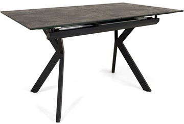 Кухонный стол раздвижной Бордо 1CX 140х85 (Oxide Nero/Графит) в Вологде - предосмотр