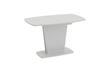 Стеклянный кухонный стол Честер тип 2, цвет Белый/Стекло белый глянец в Вологде
