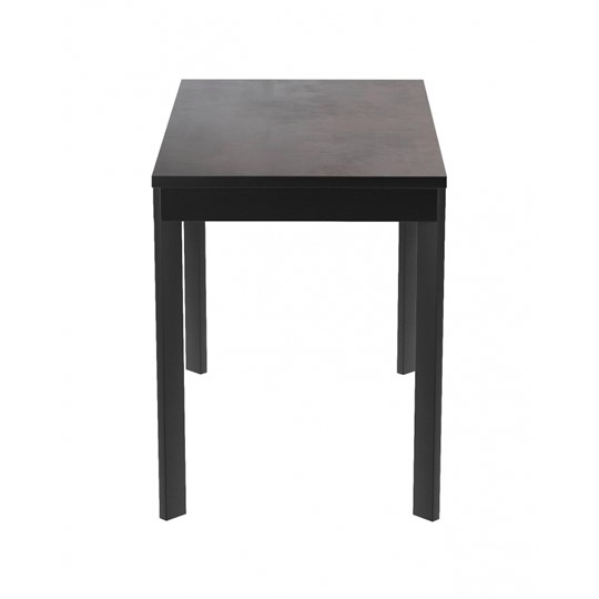 Кухонный раскладной стол Dikline L110 Хромикс бронза/ножки черные в Вологде - изображение 1