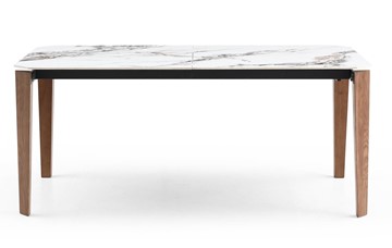 Раздвижной стол DT8843CW (180) белый мрамор  керамика в Вологде - предосмотр