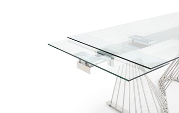 Кухонный раскладной стол DT9118GS стекло в Вологде - предосмотр 4