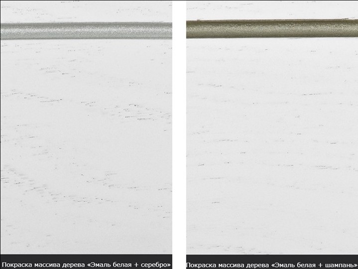 Стол раздвижной Фабрицио-1 исп. Эллипс, Тон 2 Покраска + патина с прорисовкой (на столешнице) в Вологде - изображение 17