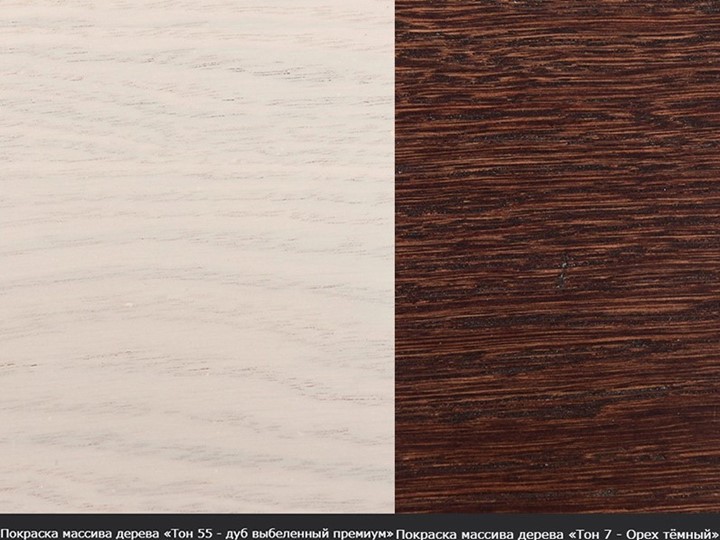 Стол раздвижной Фабрицио-1 исп. Эллипс, Тон 8 Покраска + патина с прорисовкой (на столешнице) в Вологде - изображение 13
