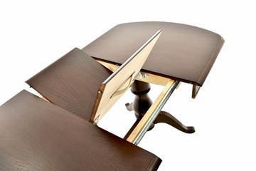Кухонный раскладной стол Фабрицио-2 исп. Мыло 1400, Тон 4 (Морилка/Эмаль) в Вологде - предосмотр 5