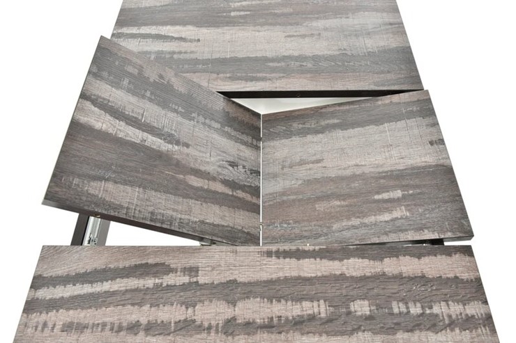 Кухонный раскладной стол Гамбург исп. 2, Пластик (Дерево тёмное, опоры деревянные) в Вологде - изображение 10
