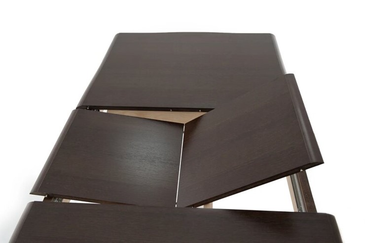Кухонный стол раскладной Кабриоль 1200х800, (Тон 7 - Орех тёмный) Морилка/Эмаль в Вологде - изображение 7