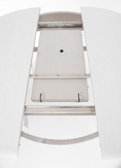 Стол раздвижной Кабриоль исп. Круг 1250, тон 2 Покраска + патина с прорисовкой (на столешнице) в Вологде - изображение 5