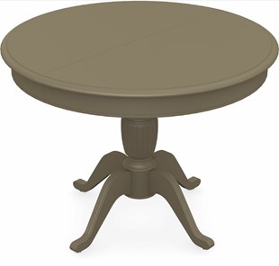 Стол раздвижной Леонардо-1 исп. Круг 1000, тон 40 Покраска + патина с прорисовкой (на столешнице) в Вологде - предосмотр