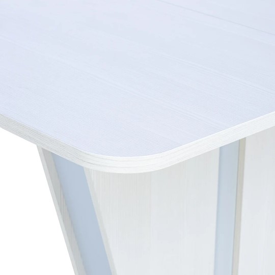 Кухонный стол раздвижной Leset Бари (Бодега белый/Серый) в Вологде - изображение 4