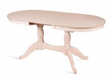 Кухонный стол раскладной Лилия-1300 (беленый дуб) 78,5x82x130+35 в Вологде - предосмотр 2